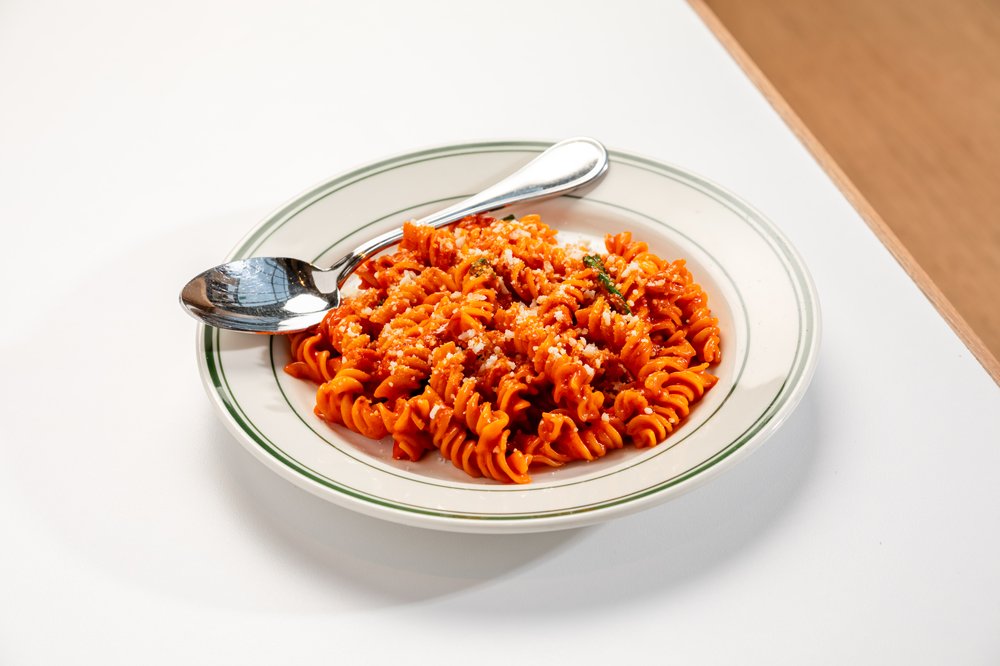spicy fusilli